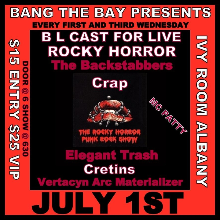 Bang The Bay Presents Every first and Third Wednesday at The Ivy Room July 1