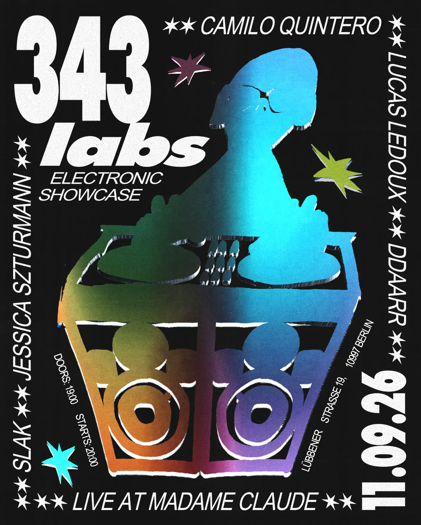 343 Labs Live Electronic Showcase