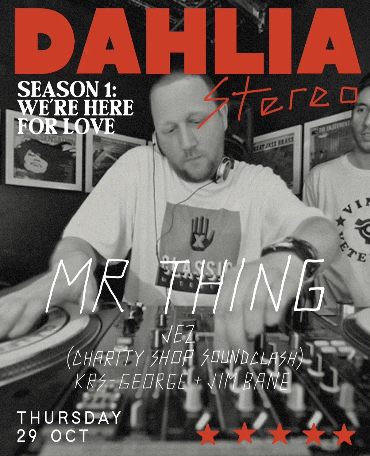 DAHLIA STEREO HALLOWEEN presents Mr Thing