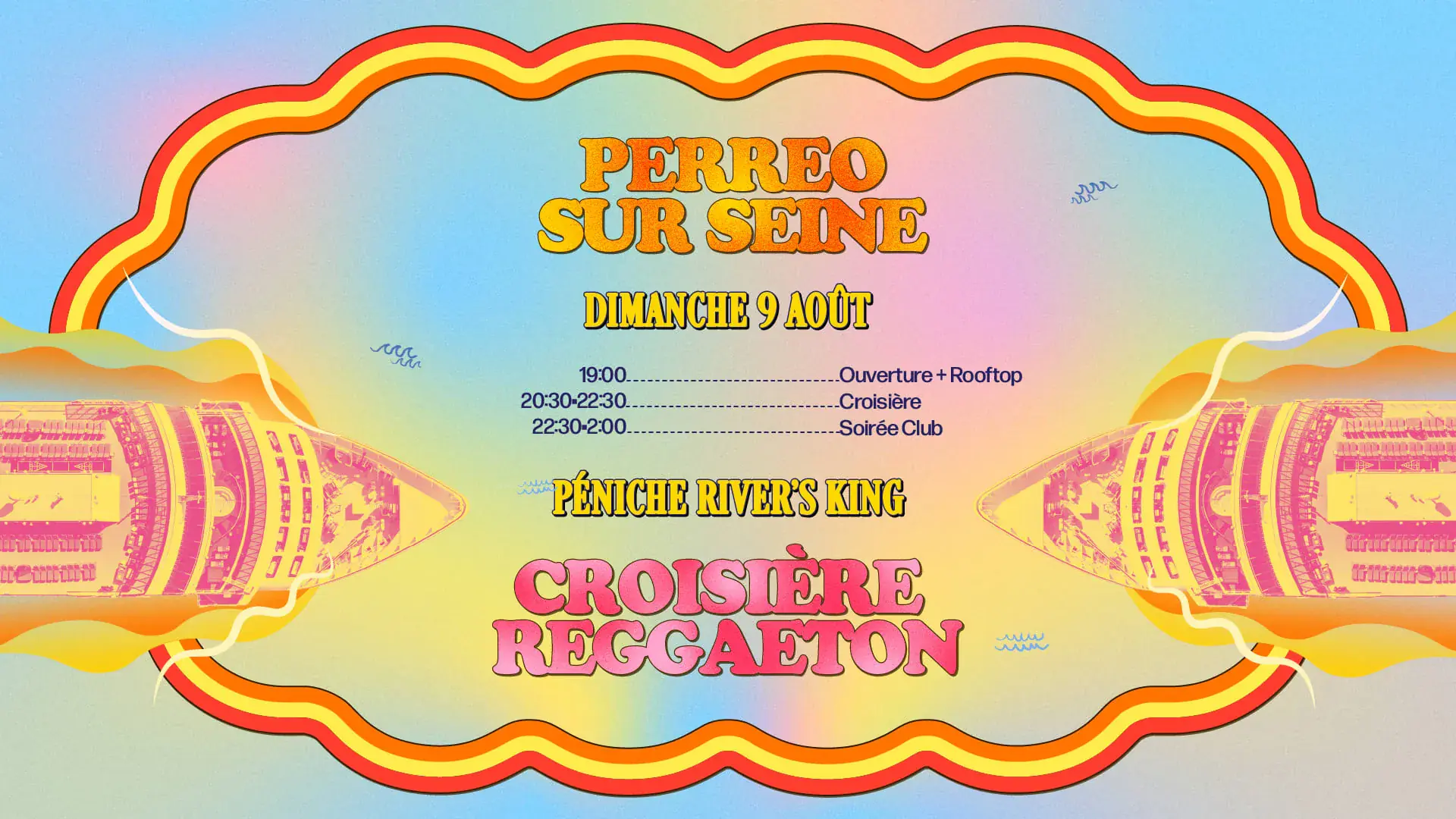 Perreo-Sur-Seine • Bootsfahrt & Reggaeton-Party