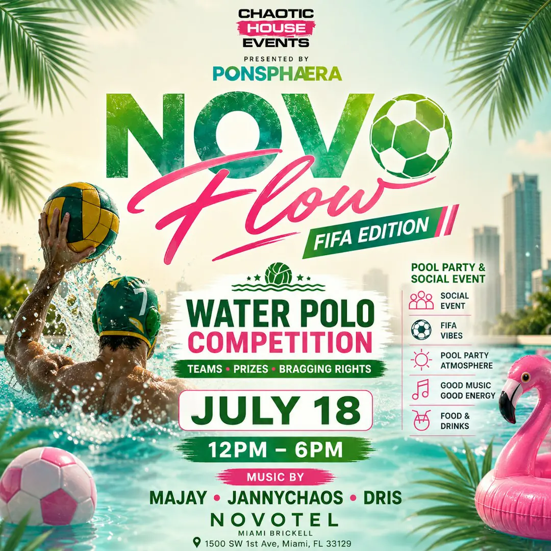 NOVO FLOW: Water Polo Pool Party