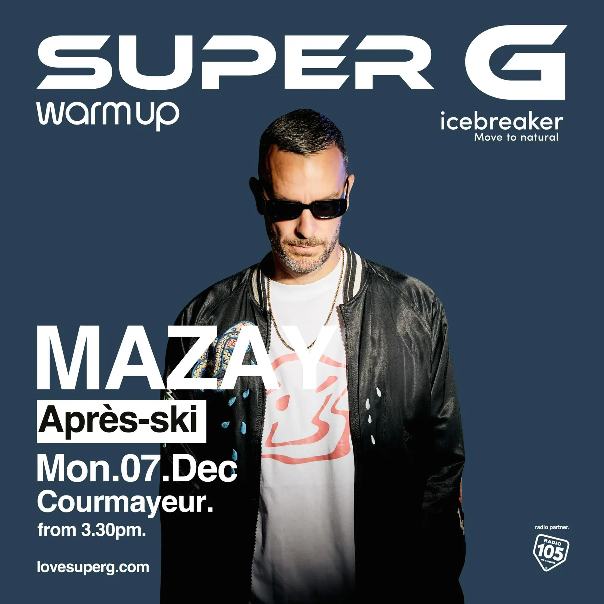 WARM UP presents MAZAY @Super G