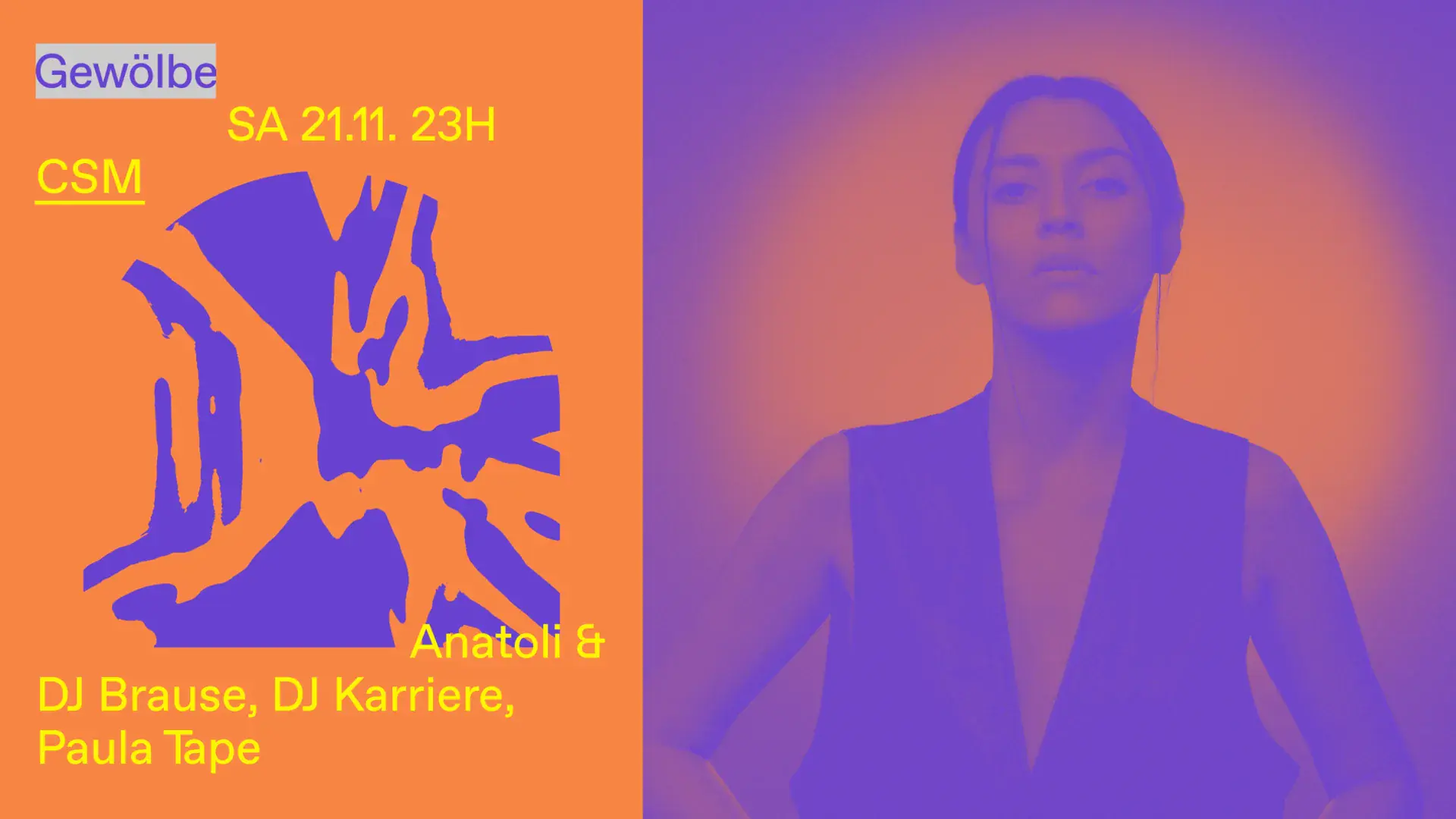 CSM with Anatoli & DJ Brause, DJ Karriere, Paula Tape