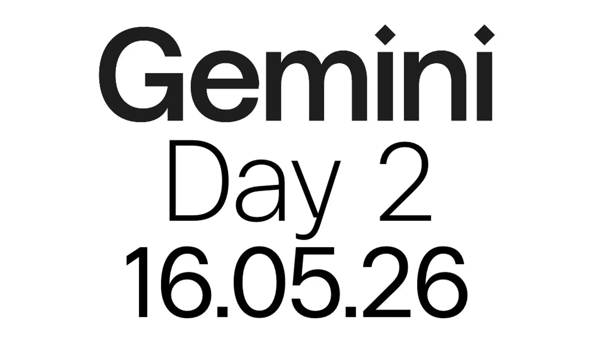 Gemini Festival 2026 | Day02