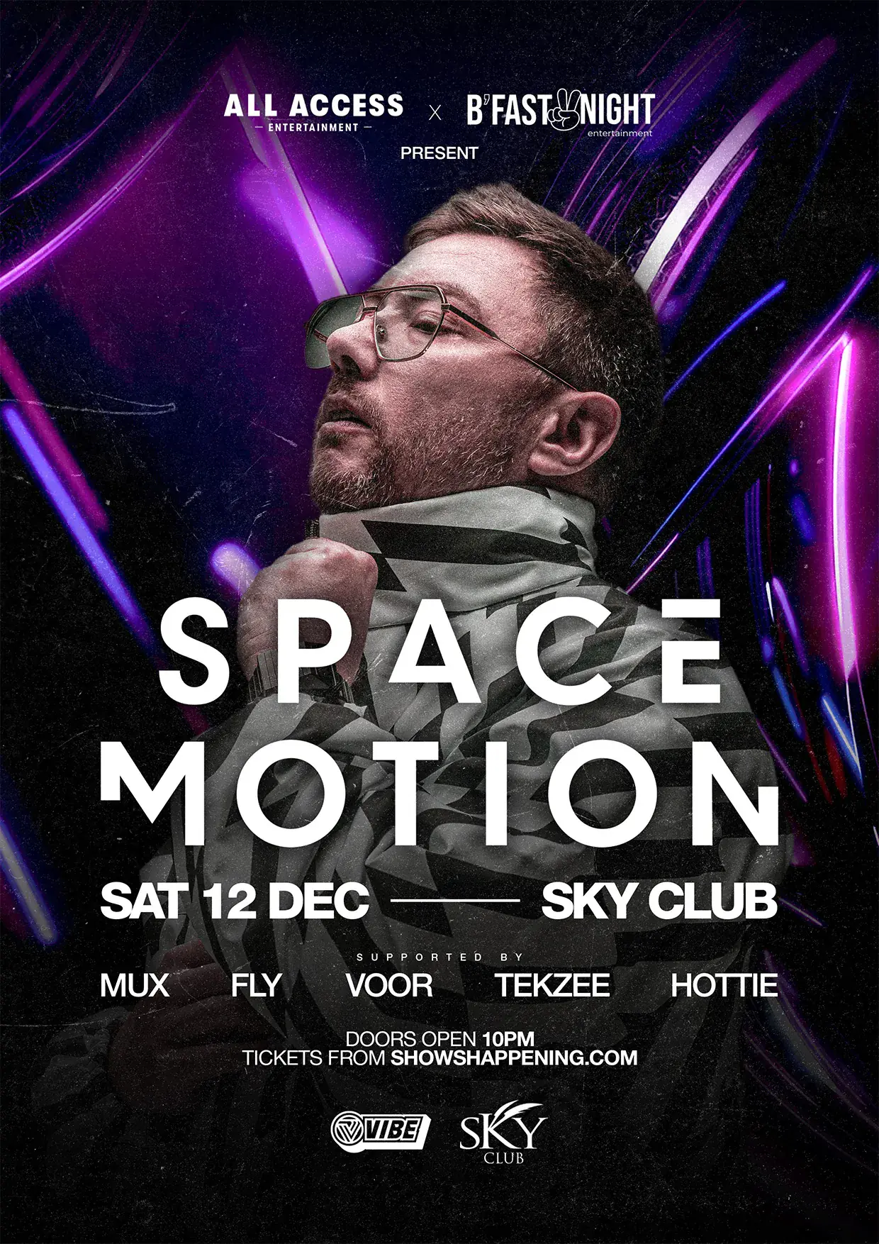 Space Motion • SKY CLUB • 12 dicembre