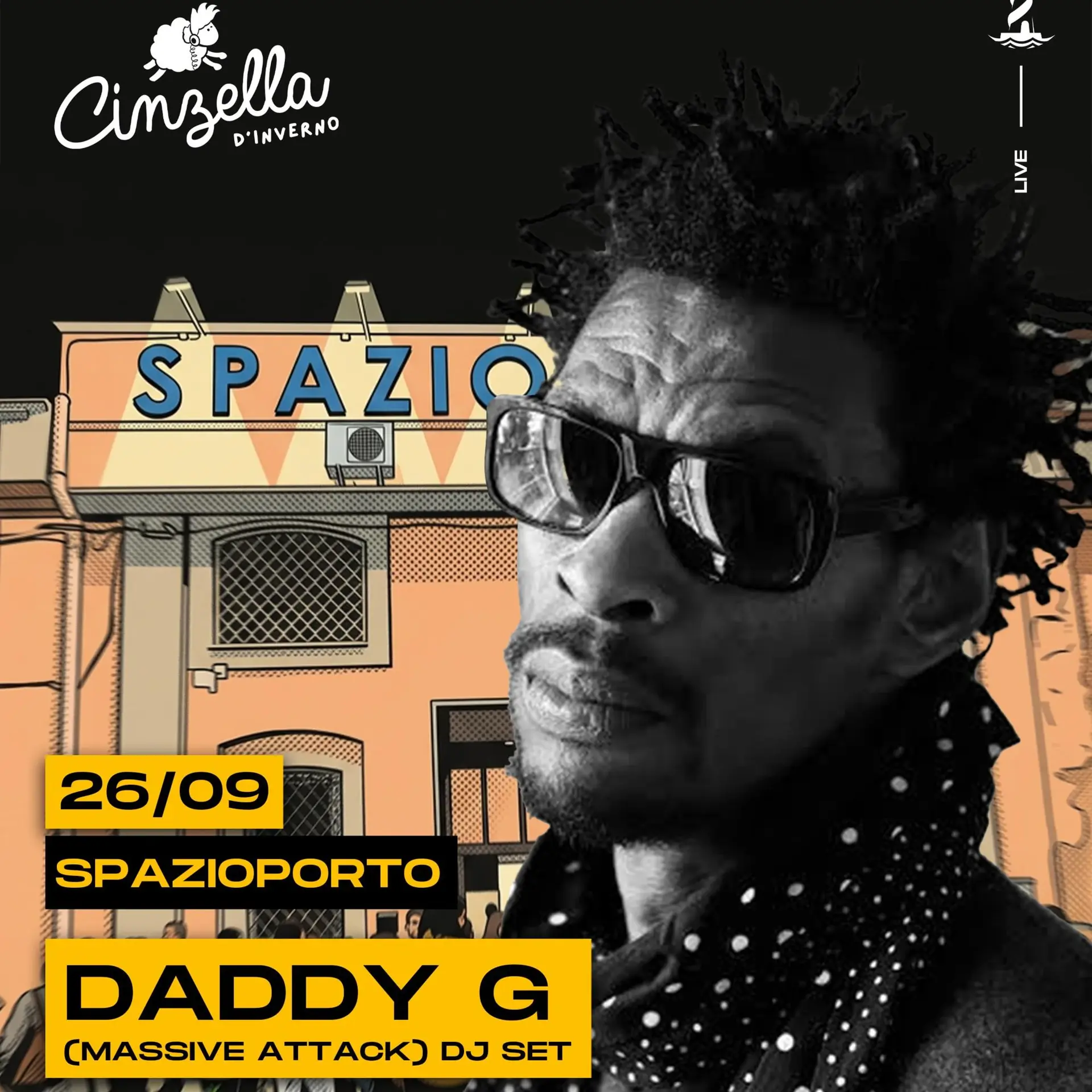DADDY G MASSIVE ATTACK djset x CINZELLA D'INVERNO 2026