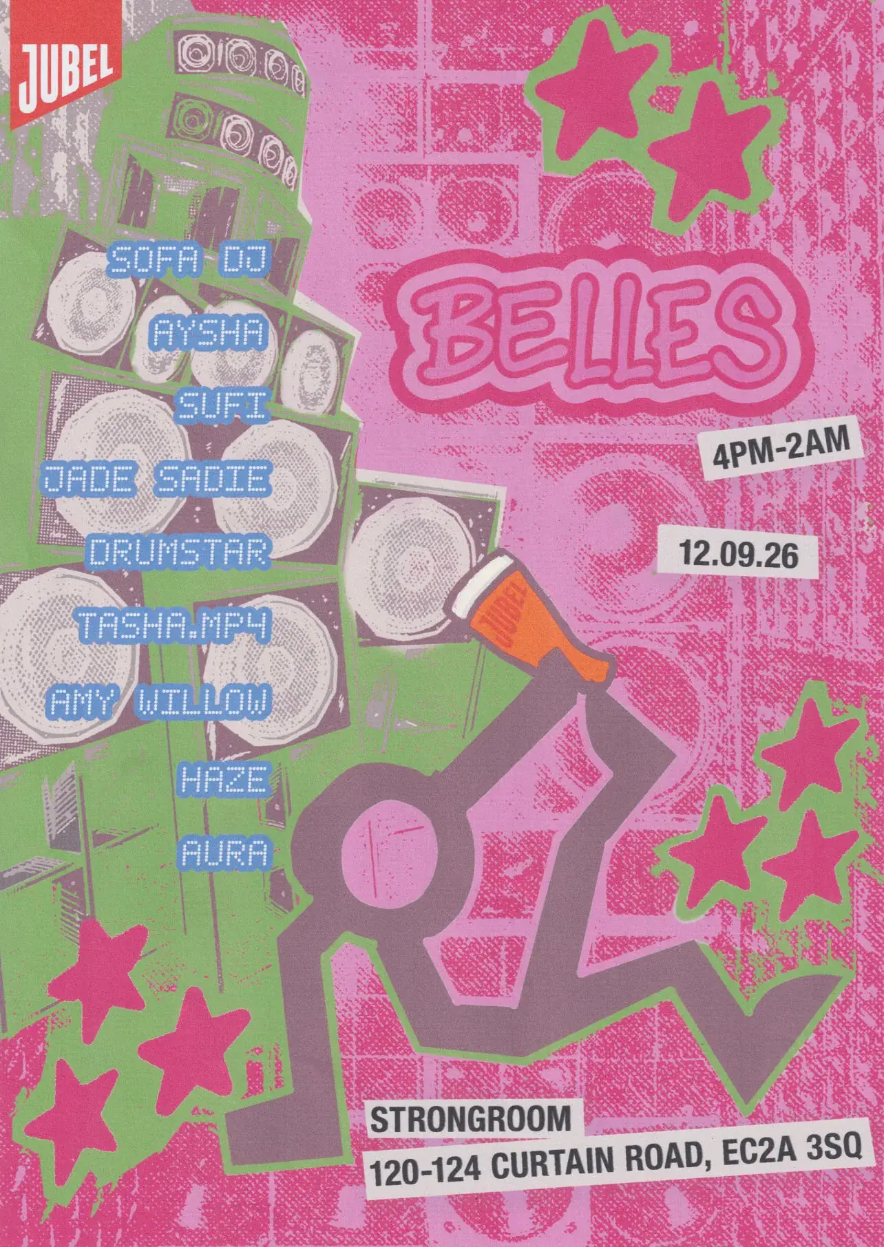 Jubel: BELLES Takeover at Strongroom
