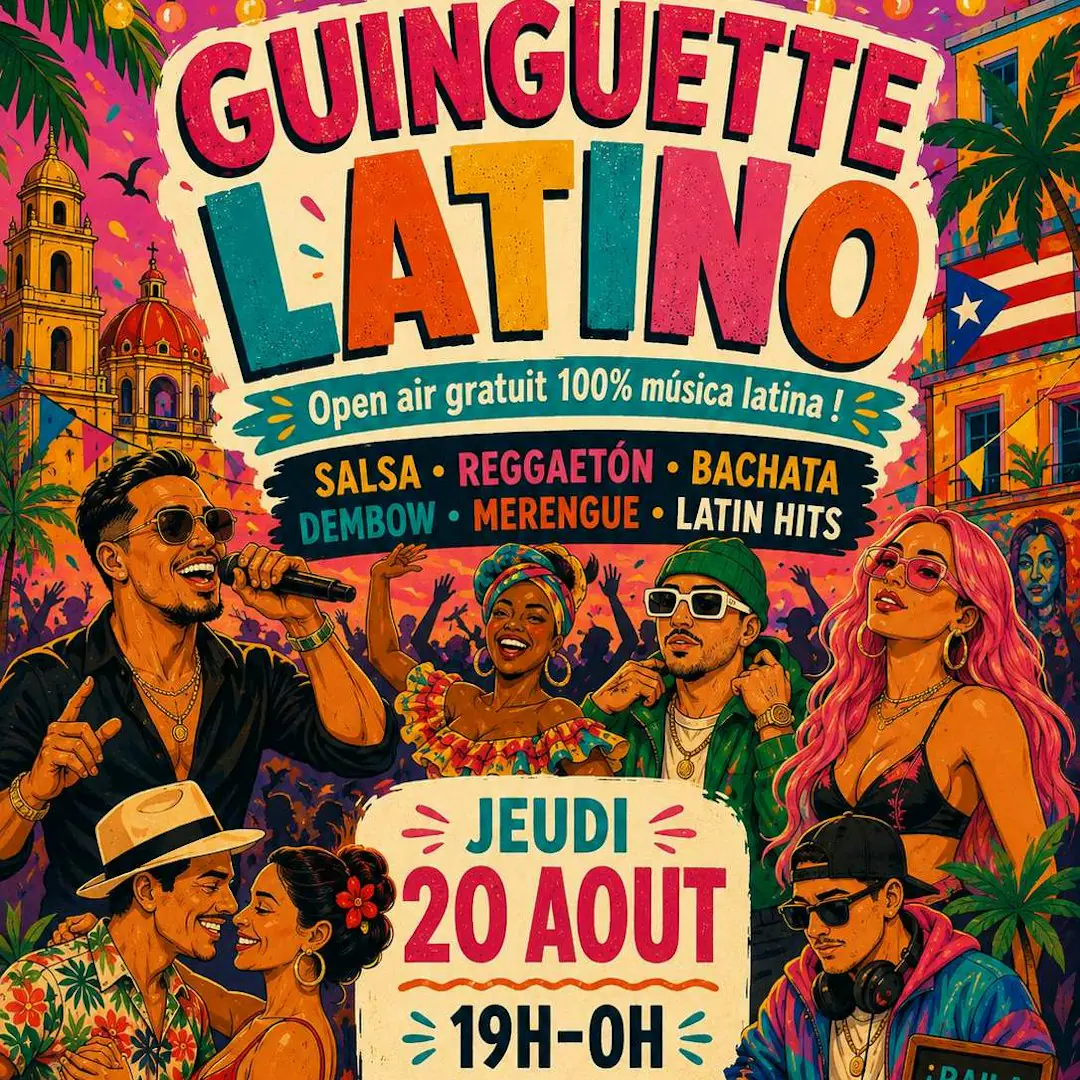 Guinguette Latino - Open air 100% musica latina!