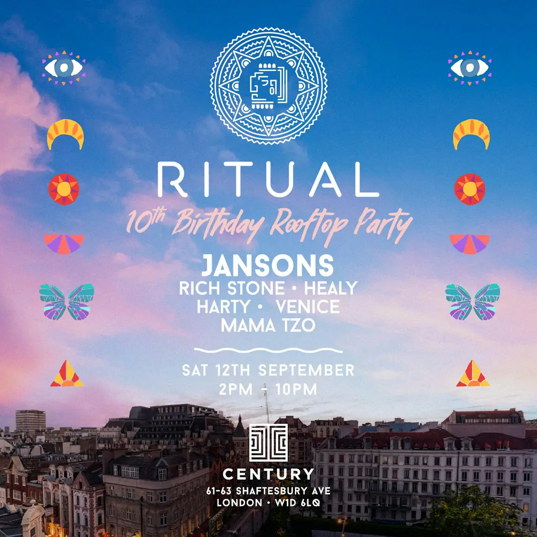 RITUAL - 10th B Day Rooftop Party