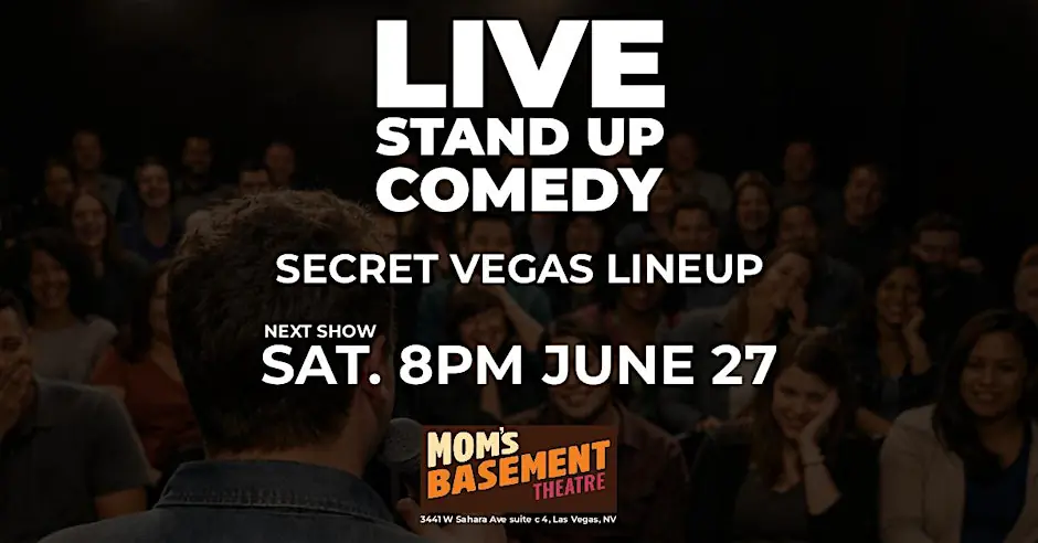 Secret All-Star Comedy Show at Mom's Basement Theater