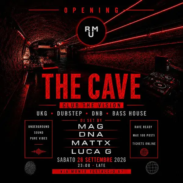 RUM pres. THE CAVE - Drum'n'Bass & Dubstep Party