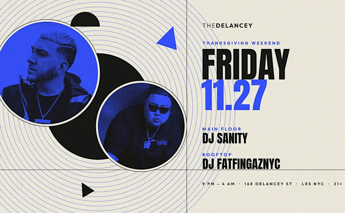 Friday Nights @ The Delancey