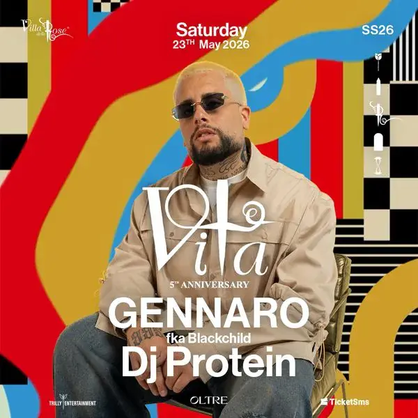 Gennaro fka Blackchild en Villa Delle Rose