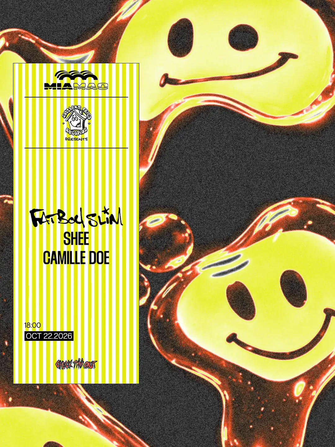 Fatboy Slim, SHEE, Camille Doe [Southern Fried Records]