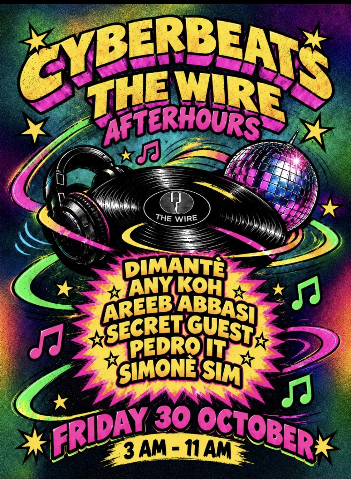 CYBERBEATS x THE WIRE: SECRET LONDON - PRIVATE HALLOWEEN AFTERS