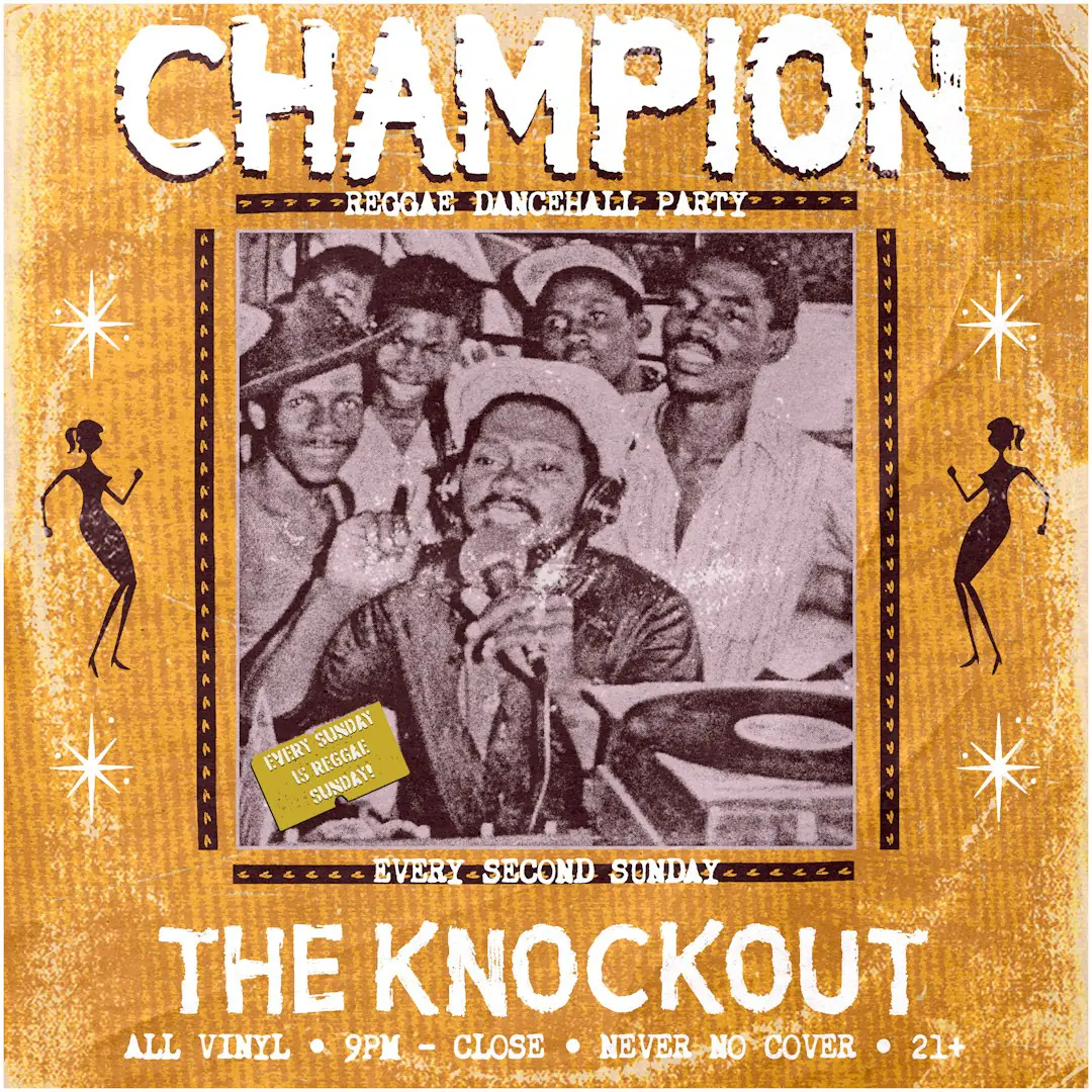 DOMINGO DE REGGAE: ¡FIESTA DE BAILE DE CAMPEONES DE REGGAE!