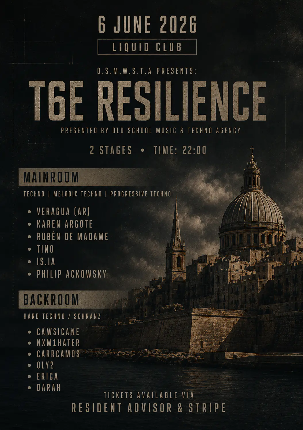 Techno Agency x O.S.M.W.S.T.A x T6E RESILIENCE