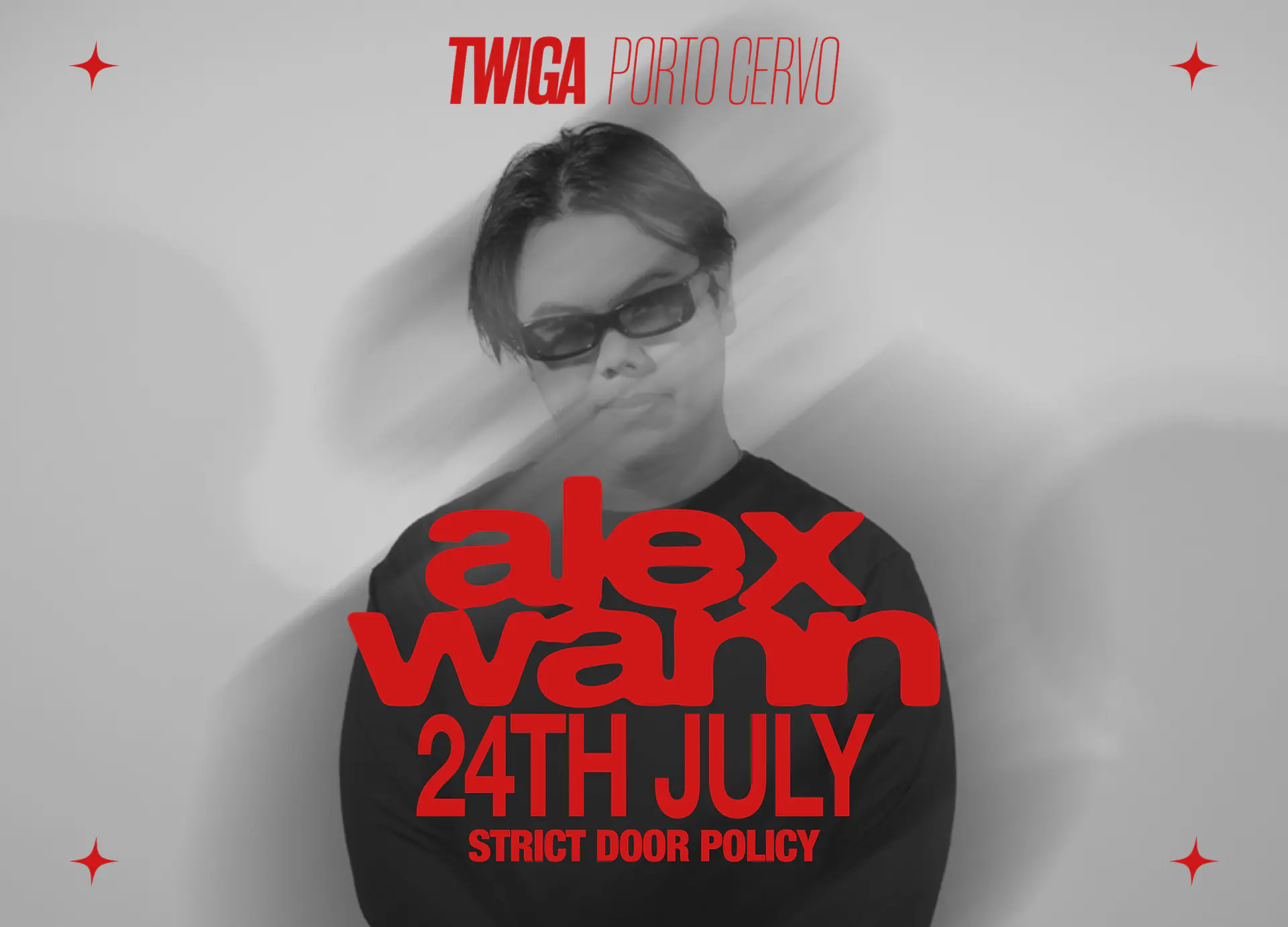 ALEX WANN at TWIGA Porto Cervo