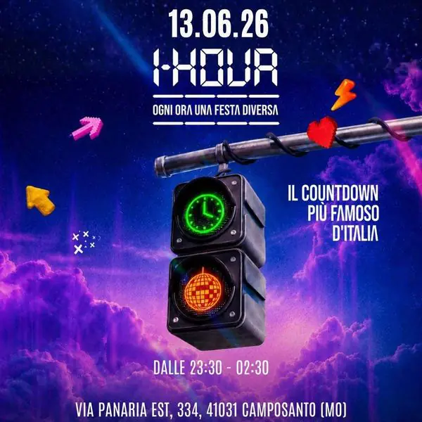 Con un deca 1 Hour Ogni ora una festa diversa