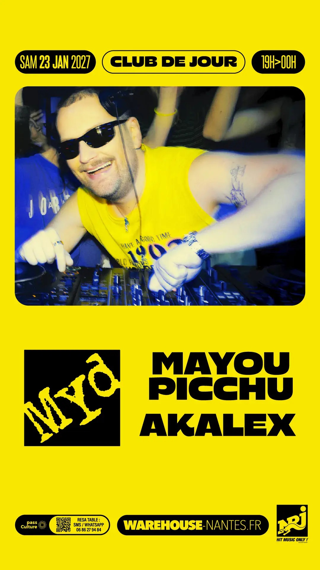 CLUB DE JOUR avec Myd, Mayou Picchu & Akalex