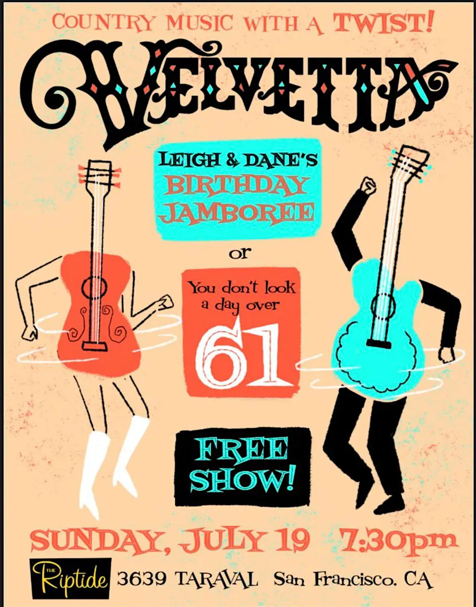 Live - Velvetta - Country Music with a Twist