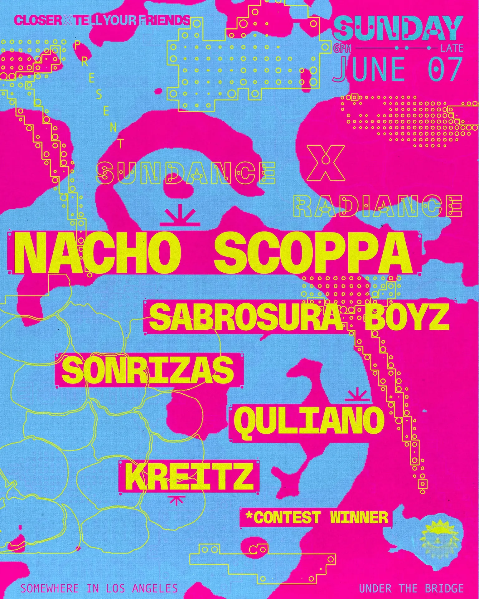 CLOSER x TYF presentan SUNDANCE x RADIANCE con Nacho Scoppa