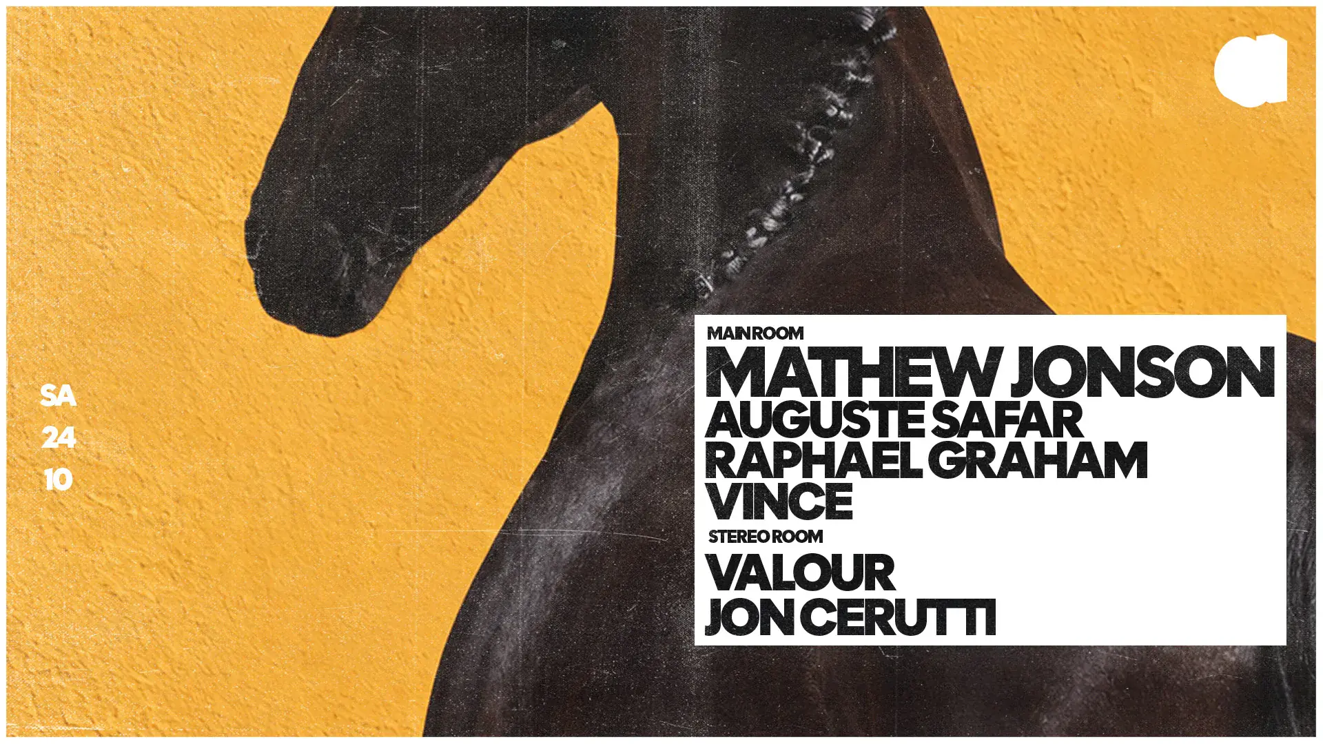 Mathew Jonson · VINCE · Auguste Safar & Raphael Graham · VALOUR · Jon Cerutti
