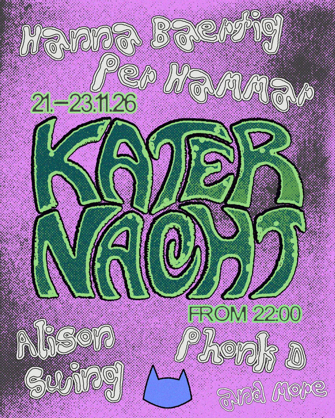 Katernacht avec Per Hammar, Alison Swing, Phonk D + plus
