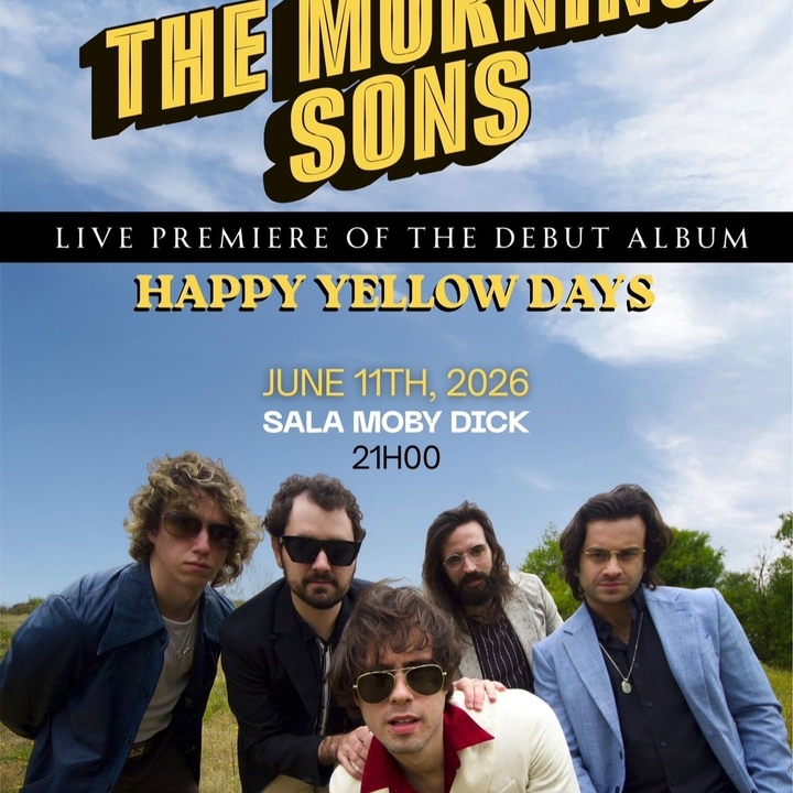 THE MORNING SONS LIVE IN CONCERT - HAPPY YELLOW DAYS ALBUM DEBUT