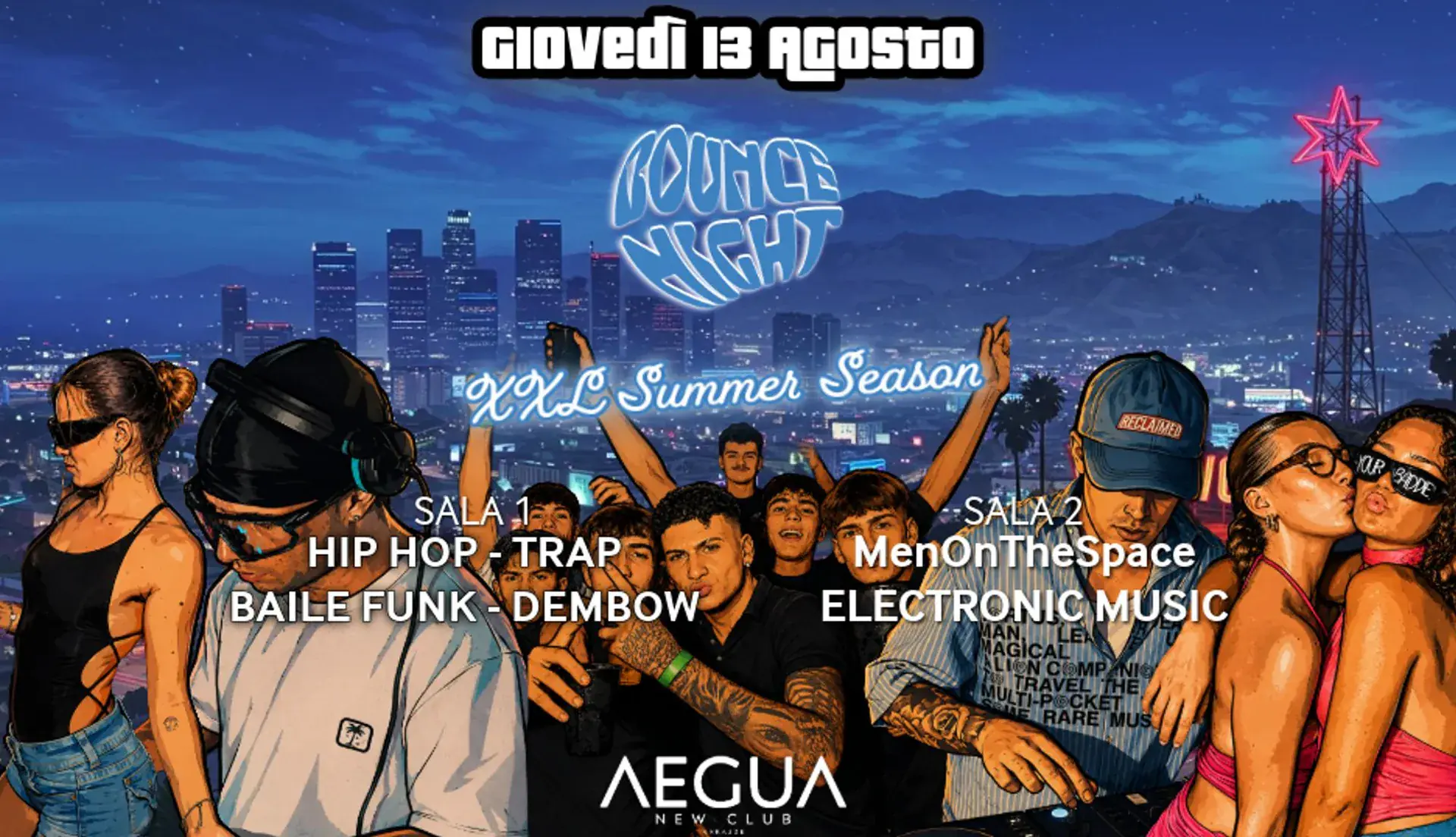 Bounce Night x Tubarão XXL Summer Season
