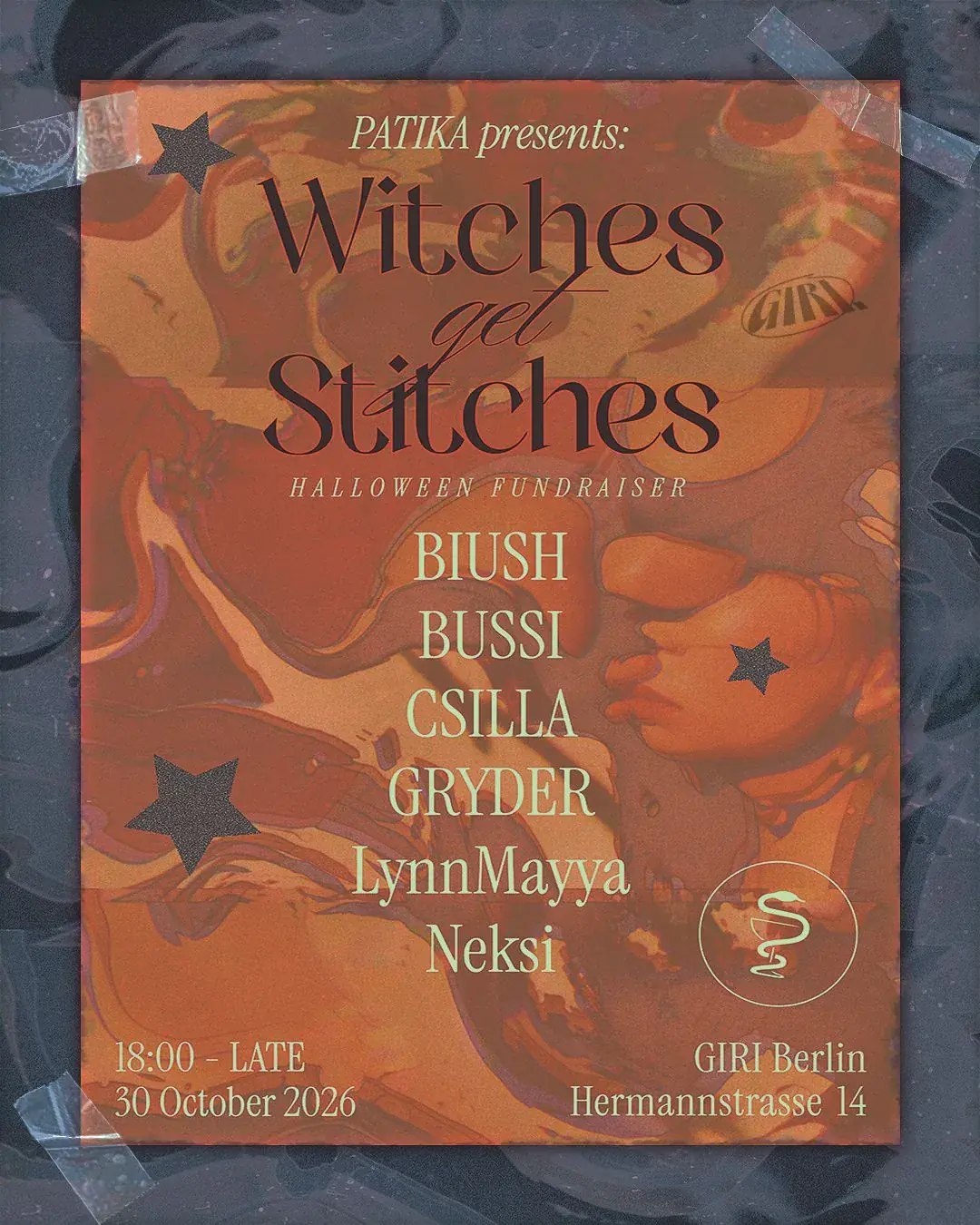 PATIKA présente : Witches get stitches