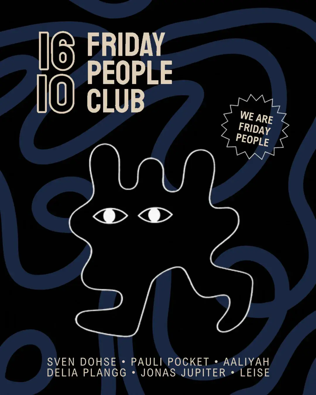 FRIDAY PEOPLE CLUB mit Pauli Pocket & Sven Dohse