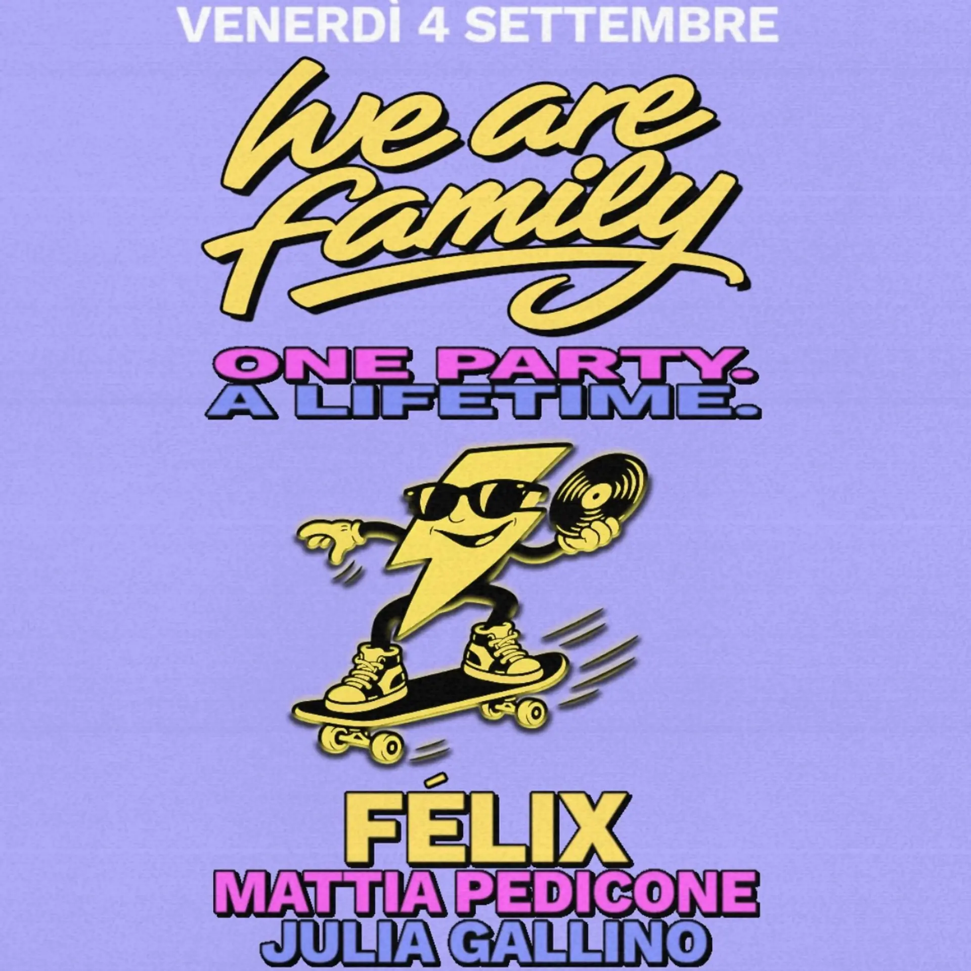 WE ARE FAMILY