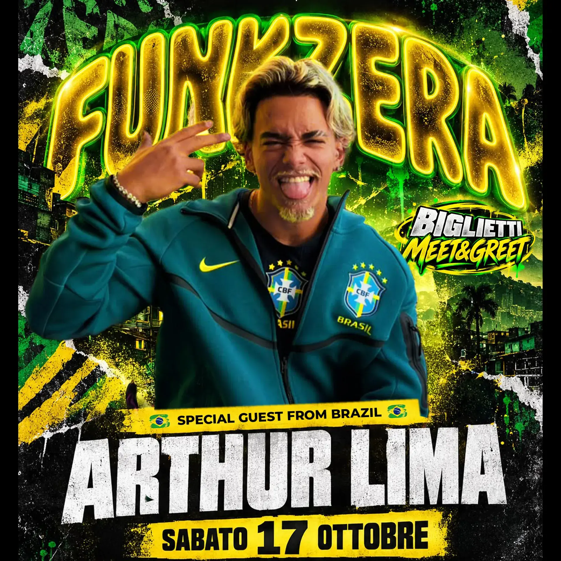FUNK ZERA x ARTHUR LIMA | Sabato 17 Ottobre