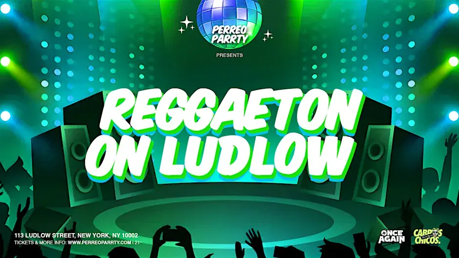 Reggaetón en Ludlow - Fiesta de baile latino y reggaetón en Mehanata NYC
