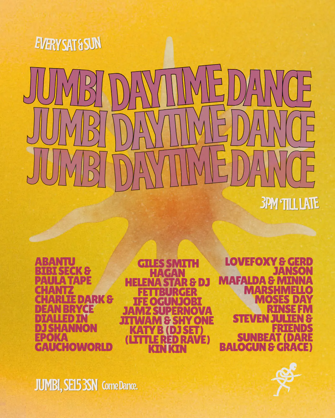 Daytime Dance: SUNBEAT by Dare Balogun, Mr. Loose Egusi and special guest Volta 45