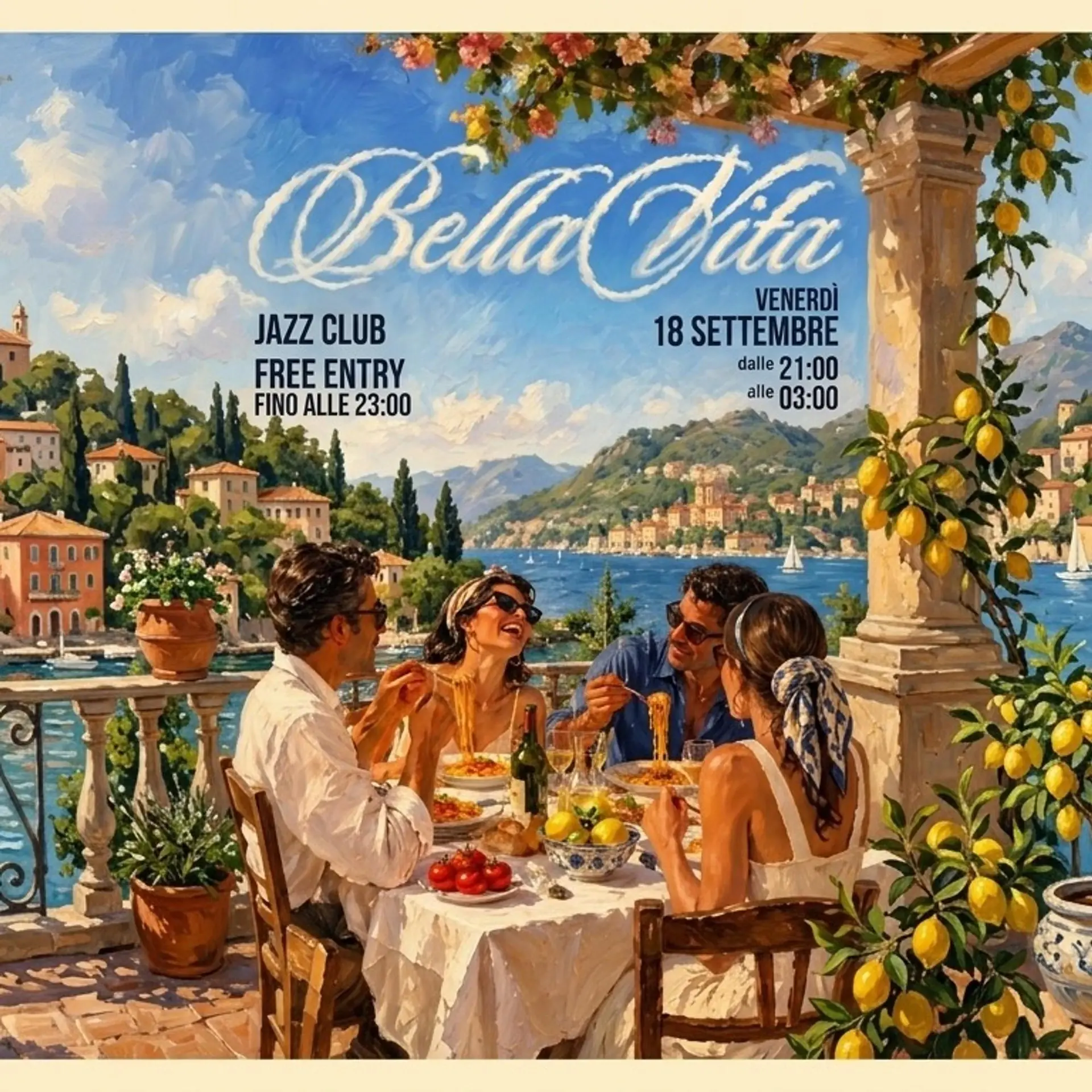 BellaVita - Jazz Club Venerdì 18 Settembre (open air)