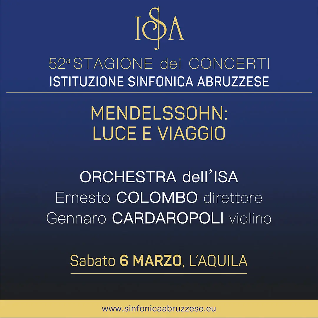 Mendelssohn: luce e viaggio