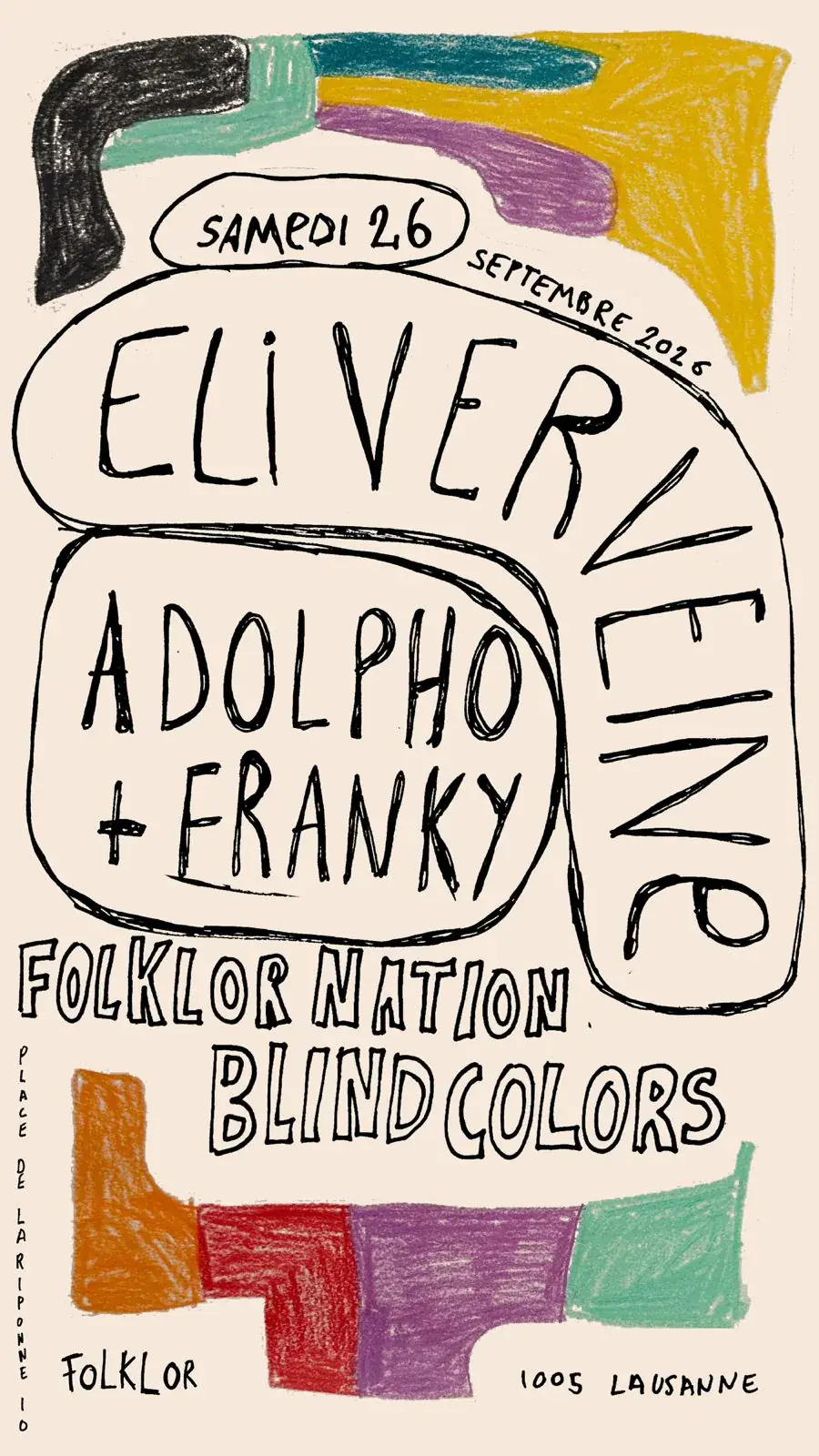 Folklor Nation x Blind Colors / / / Eli Verveine - Adolpho & Franky