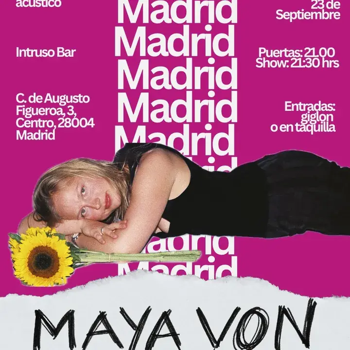 Maya Von - gira acústica