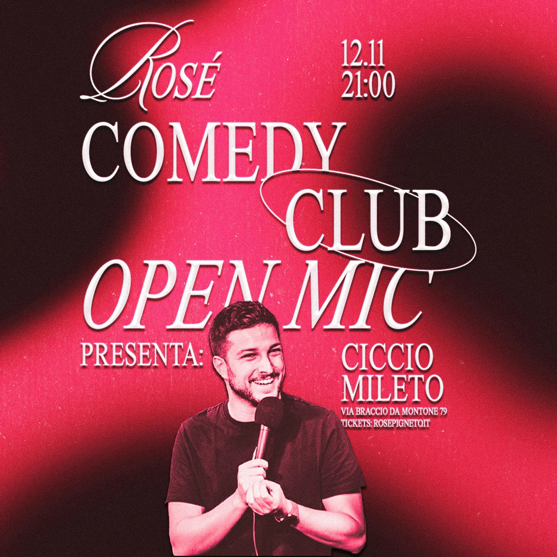 RCC | Open Mic | presenta CICCIO MILETO