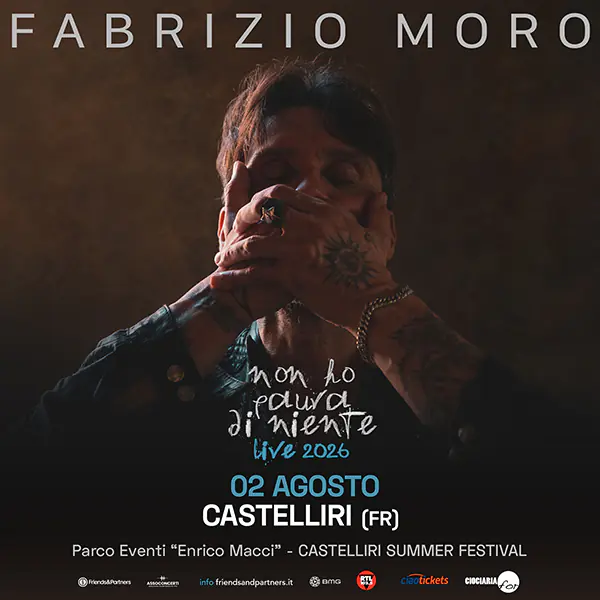 Fabrizio Moro - Festival de Verano de Castelliri