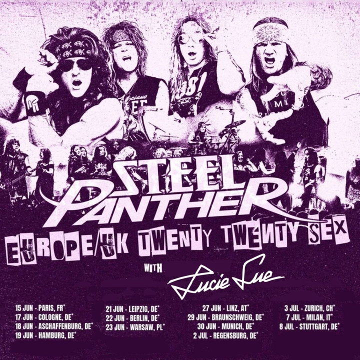 STEEL PANTHER - EUROPE TWENTY TWENTY SEX