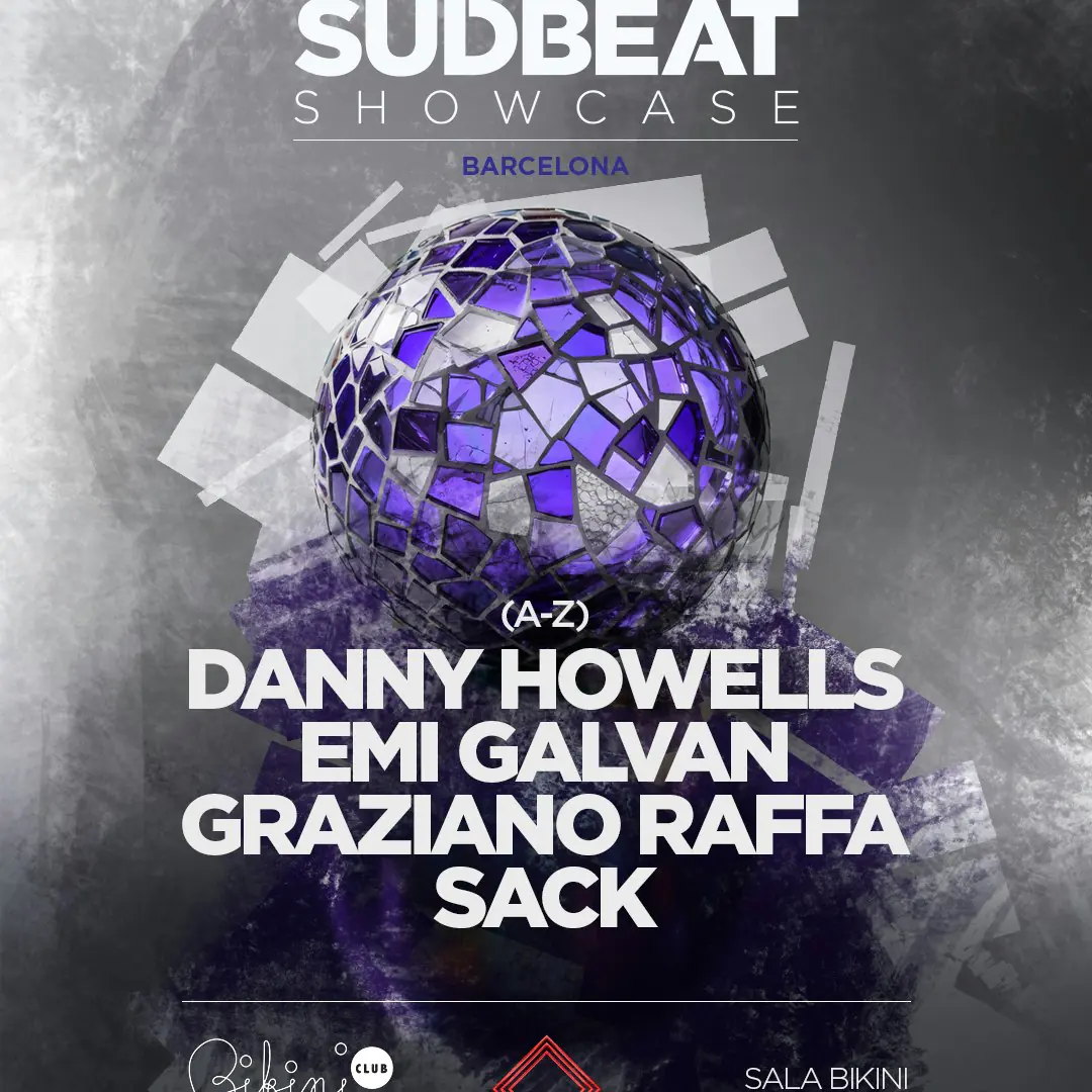 SUDBEAT SHOWCASE w. Emi Galvan, Danny Howells