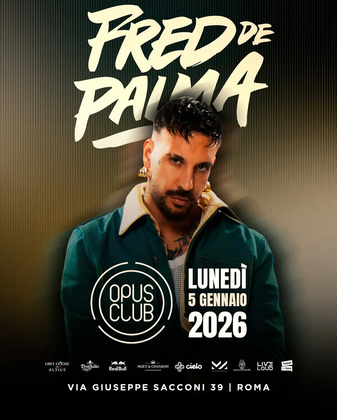 FRED DE PALMA a l' Opus Club