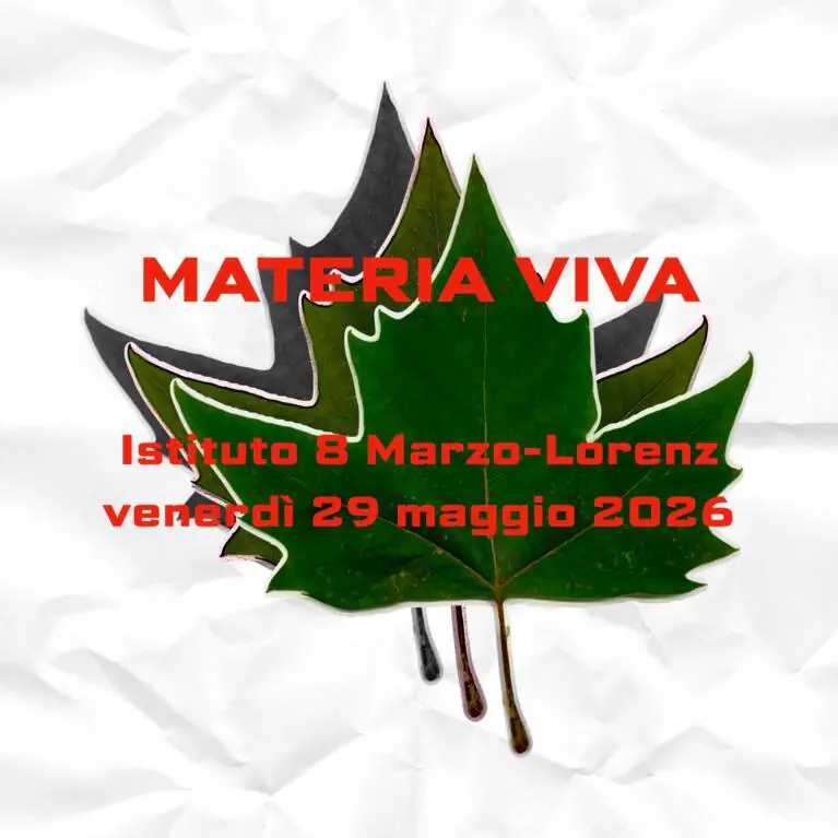 BLINDNESS – 29 May – LIVING MATTER – Villa Belvedere Theater – Mirano