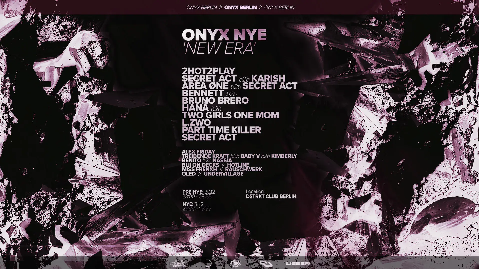 ONYX NYE: 'NEW ERA'