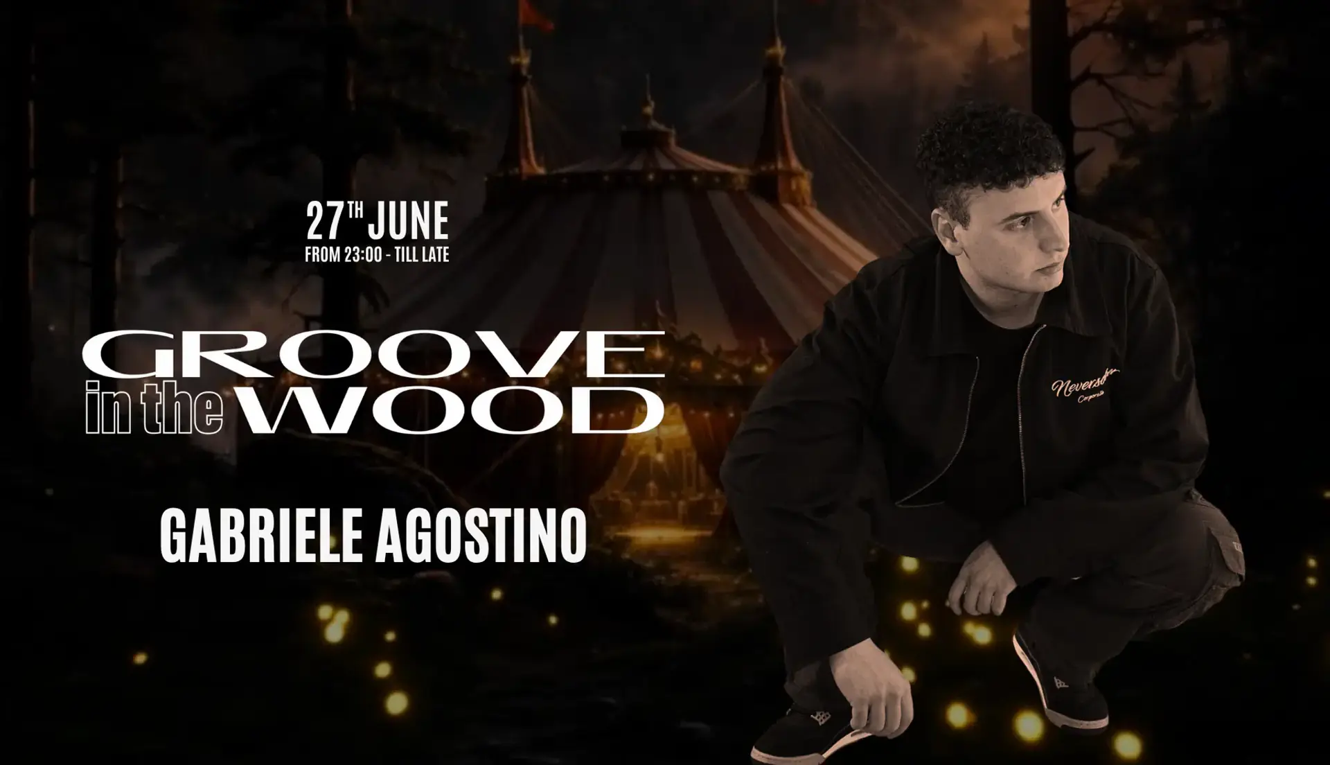 GROOVE IN THE WOOD w / Gabriele Agostino(Open Air)