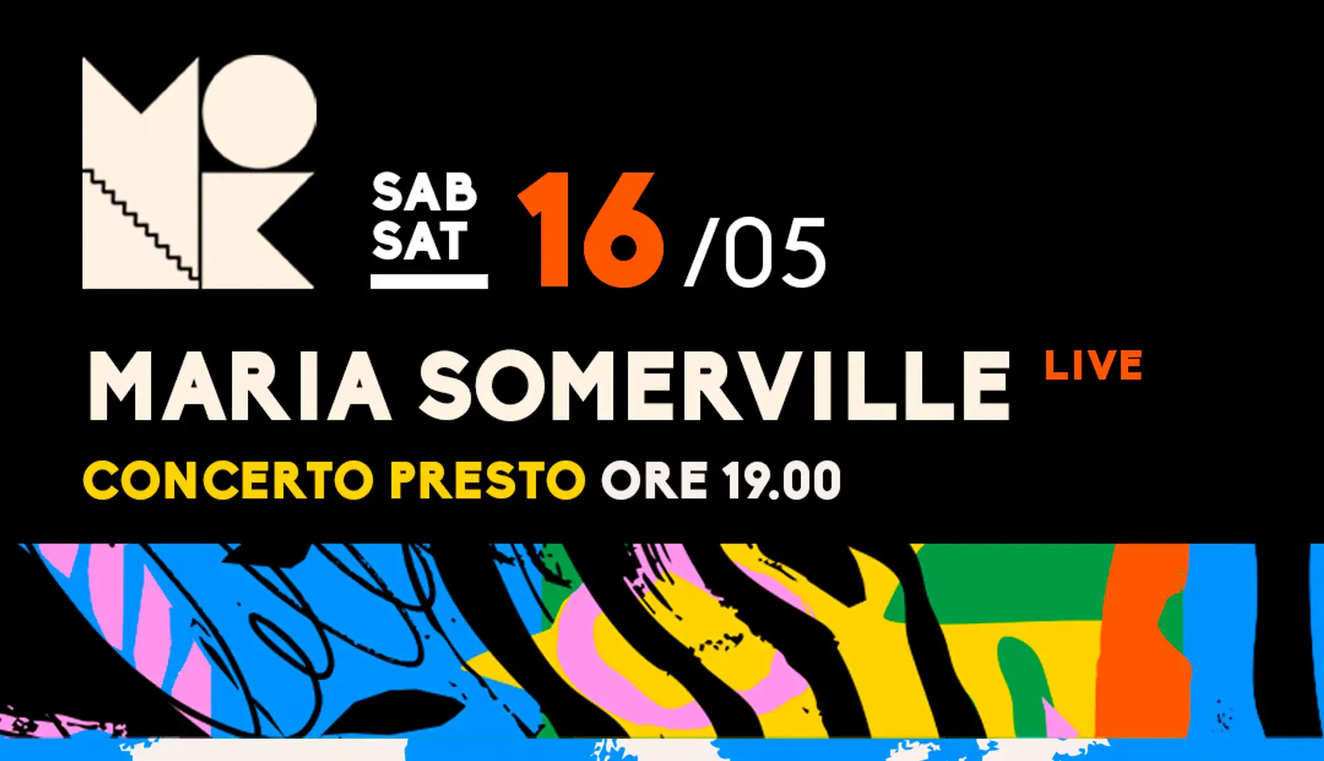 MARIA SOMERVILLE > CONCERT EARLY START 19H