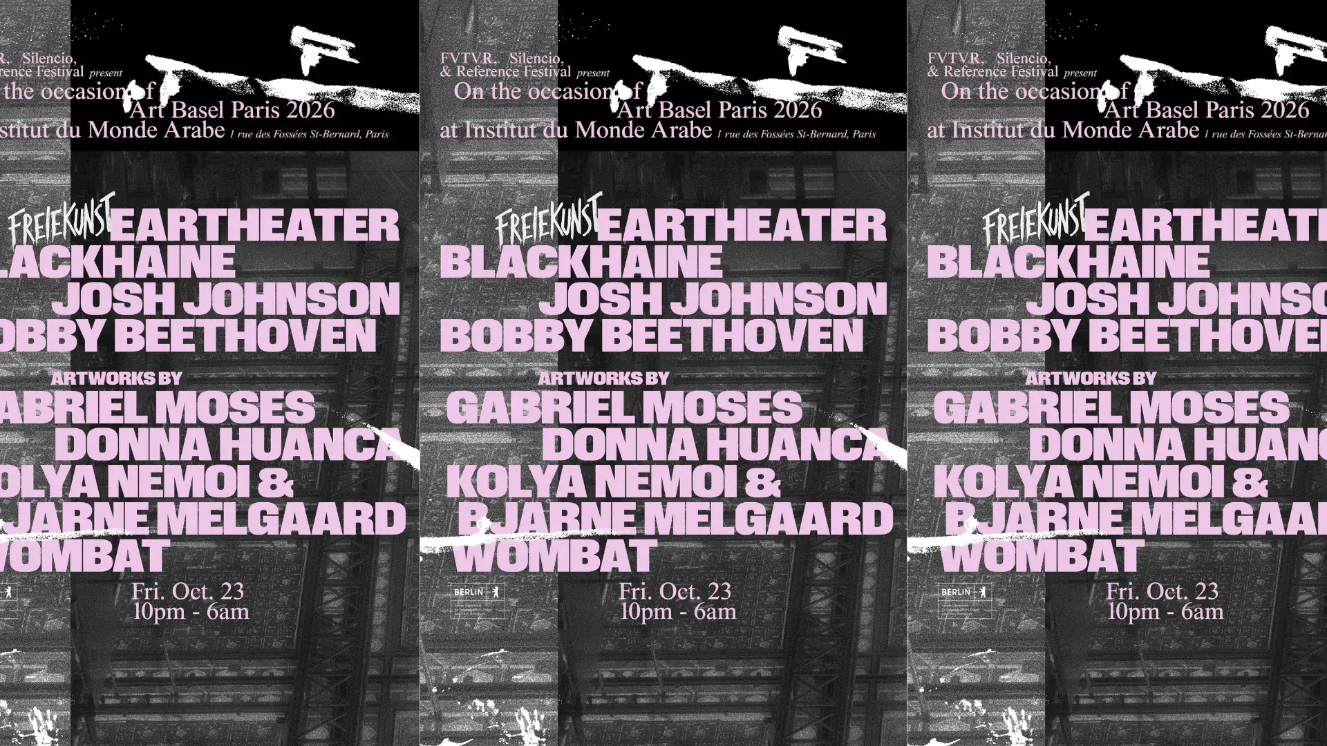 Eartheater, Blackhaine, Josh Johnson, Bobby Beethoven